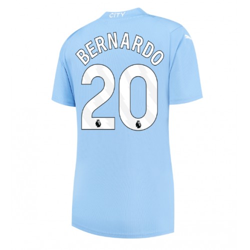 Maillot de foot Manchester City Bernardo Silva #20 Domicile Femmes 2023-24 Manches Courte